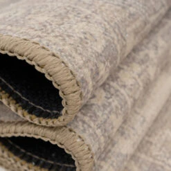 Soft Washable Beige Doormat - Mariana -Kukoon Rugs Store Washable Marianna detail 17