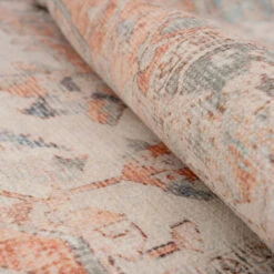 Washable Terracotta Vintage Runner - Sisu 19 Washable Terracotta Vintage Runner - Sisu -Kukoon Rugs Store Washable Sisu Details 21 1