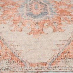 Washable Terracotta Vintage Rug - Sisu -Kukoon Rugs Store Washable Sisu Details 7