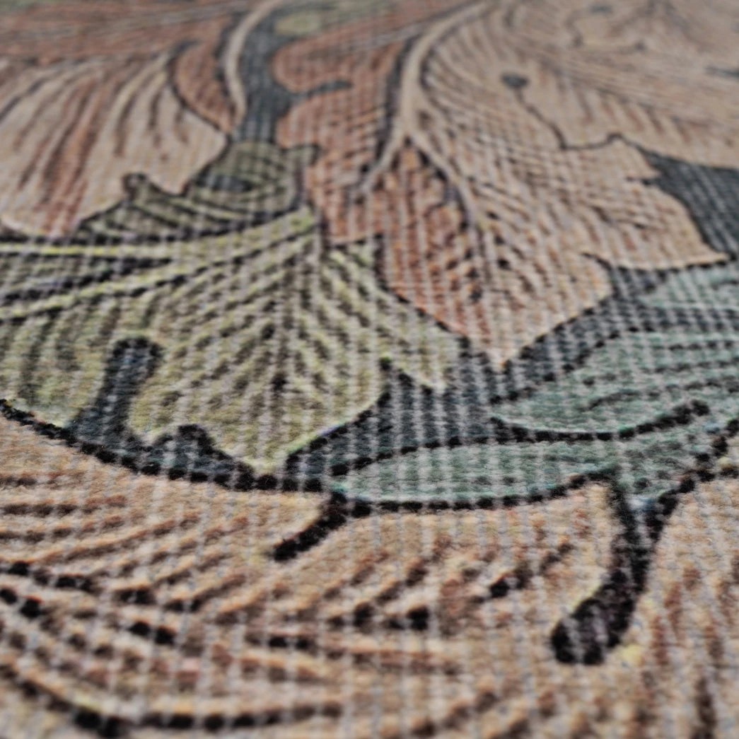 Soft Washable Green Leaf Doormat - Sylvan 8 Soft Washable Green Leaf Doormat - Sylvan - Image 6