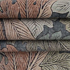 Soft Washable Green Leaf Doormat - Sylvan 16 Soft Washable Green Leaf Doormat - Sylvan -Kukoon Rugs Store Washable Sylvan detail 09 1