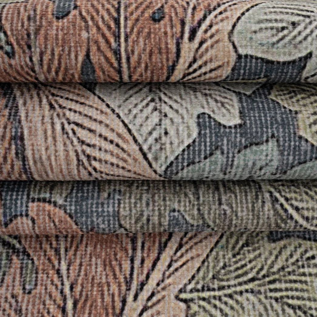 Soft Washable Green Leaf Doormat - Sylvan 9 Soft Washable Green Leaf Doormat - Sylvan - Image 7