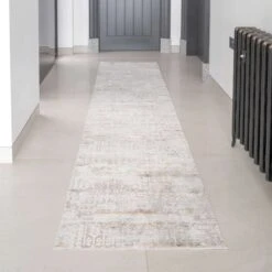 Distressed Mottled Grey Hallway Runner Rug -Kukoon Rugs Store William 20Living 20Room 20Rugs 20 124 5B5 5D