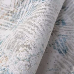 Teal Blue Cloudscape Hallway Runner Rug 12 Teal Blue Cloudscape Hallway Runner Rug -Kukoon Rugs Store William 20Living 20Room 20Rugs 20 166 5B4 5D