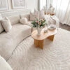 Soft Cream Boho Rug - Groove 2 Soft Cream Boho Rug - Groove -Kukoon Rugs Store ZolaGroove 2