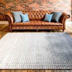 Modern Grey Spotted Ombre Effect Living Room Rug - Dottie 12 Modern Grey Spotted Ombre Effect Living Room Rug - Dottie -Kukoon Rugs Store alabama dottie grey 5861