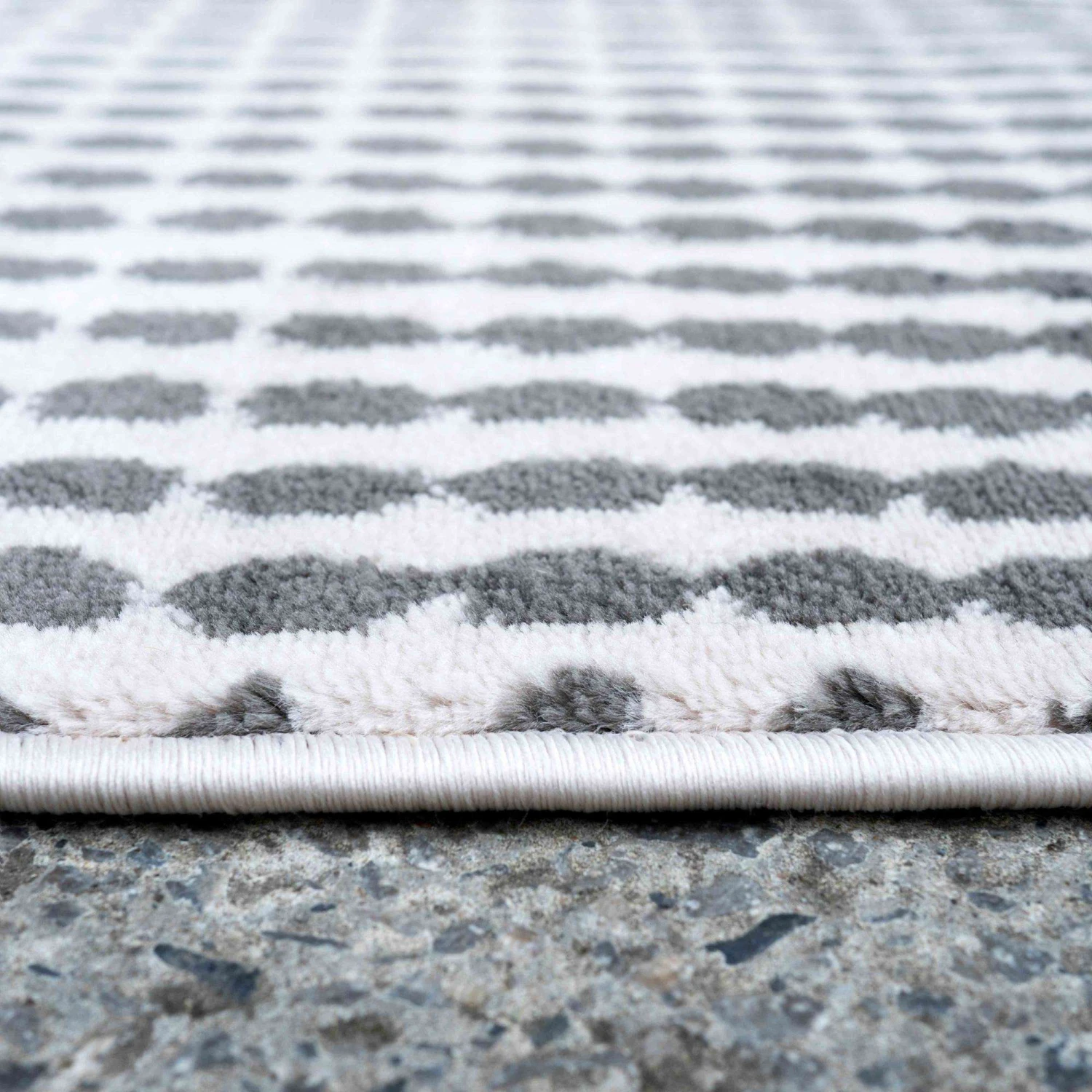 Modern Grey Spotted Ombre Effect Living Room Rug - Dottie 9 Modern Grey Spotted Ombre Effect Living Room Rug - Dottie - Image 7