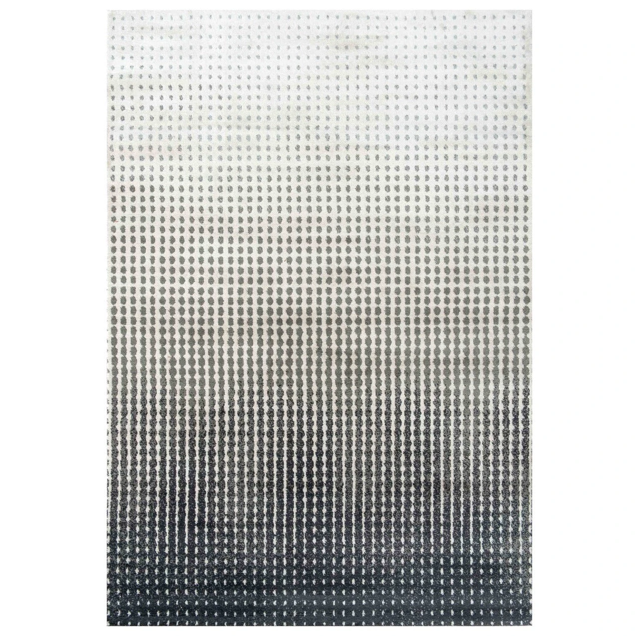 Modern Grey Spotted Ombre Effect Living Room Rug - Dottie 3 Modern Grey Spotted Ombre Effect Living Room Rug - Dottie