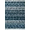 Blue Moroccan Tile Living Room Rug 1 Blue Moroccan Tile Living Room Rug -Kukoon Rugs Store amora blue 4919