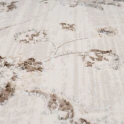 Beige Floral Vine Rug - Lata -Kukoon Rugs Store antaras lata 00609