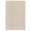 Warm White Linear Area Rug - Bowie -Kukoon Rugs Store ashbee bowie white 05302 overhead