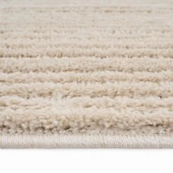 Warm White Linear Area Rug - Bowie -Kukoon Rugs Store ashbee bowie white 06816