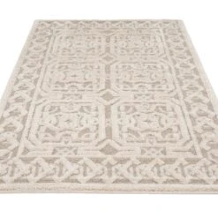 Beige White Heritage Rug - Meya -Kukoon Rugs Store ashbee meya white 06945