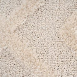 Warm White Interlocking Rug - Sade -Kukoon Rugs Store ashbee sade white 06690