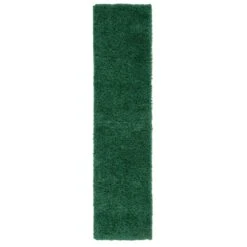 Super Soft Luxury Dark Green Shaggy Rug -Kukoon Rugs Store aspen green RR for web