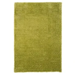 Super Soft Luxury Moss Green Shaggy Rug - Aspen