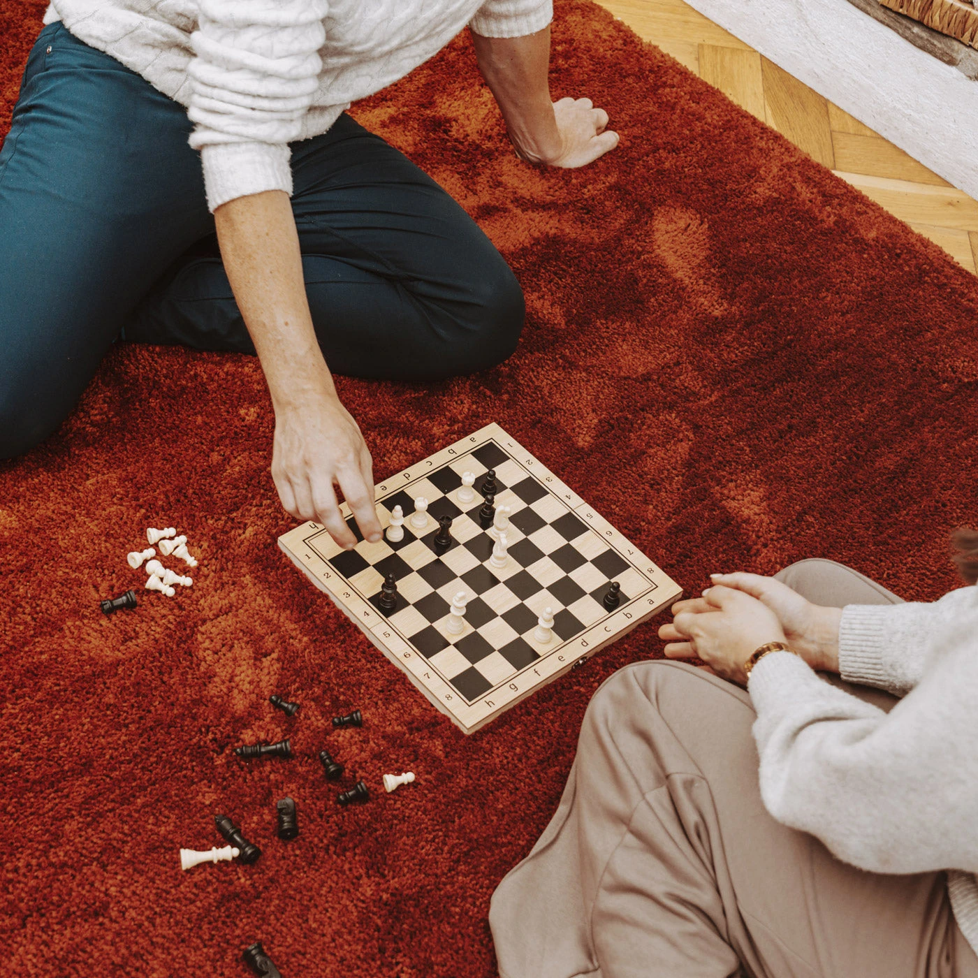 Premium Terracotta Shaggy Rug - Sienna 6 Premium Terracotta Shaggy Rug - Sienna - Image 4