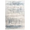 Soft Blue Distressed Abstract Living Room Area Rug - Bedtime -Kukoon Rugs Store bedtime blue 9294