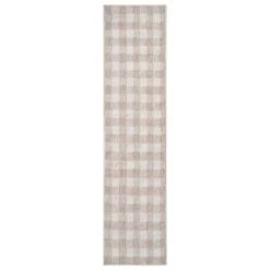 Chunky Beige Runner Rug - Etta