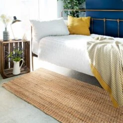 Rustic Jute Sisal Brown Natural Runner Rug -Kukoon Rugs Store boucle jute RR 037 inbetween 5c991342 e3f7 4135 9d6d be631cc0e239