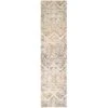 Distressed Grey Gold Diamond Hall Runner Rug -Kukoon Rugs Store boyce natural 3444