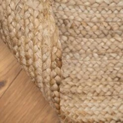Rustic Jute Round Natural Circle Rug -Kukoon Rugs Store braided jute circle 04896 copy 5B4 5D