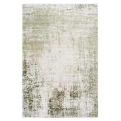 Sage Green Abstract Rug - Bella