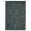 Vintage Distressed Green Washable Area Rug - Cleo 2 Vintage Distressed Green Washable Area Rug - Cleo -Kukoon Rugs Store cleo 1012 overhead sq
