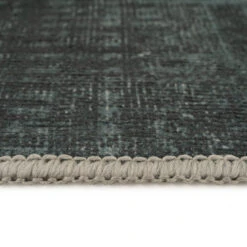 Vintage Distressed Green Washable Area Rug - Cleo -Kukoon Rugs Store cleo 5353 copy 30c7d786 25ae 40ba 9889 b1d1e9b08b84