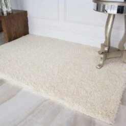 Cream Shaggy Runner Rug 11 Cream Shaggy Runner Rug -Kukoon Rugs Store cream 0999 5B4 5D