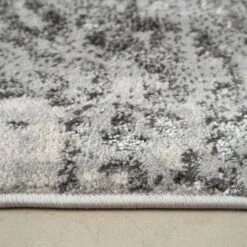 Modern Grey Textured Living Room Rug - Delta -Kukoon Rugs Store delta grey 5B3 5D