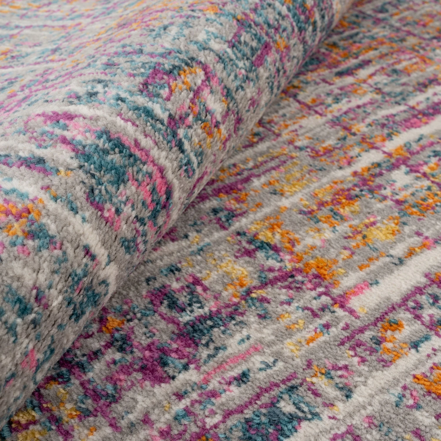 Colourful Tweed Effect Rug - Viva 10 Colourful Tweed Effect Rug - Viva - Image 8