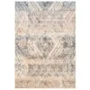 Soft Multicolour Concentric Diamond Area Rug - Erin