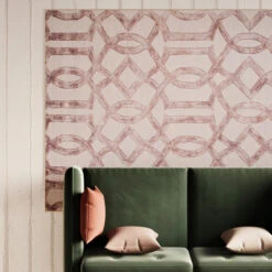 Washable Neutral Geometric Rug - Burrow -Kukoon Rugs Store everyday Burrow Room web Livingroom overhead