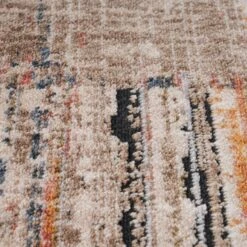 Multicolour Woven Border Rug - Alden -Kukoon Rugs Store fionna alden 09649