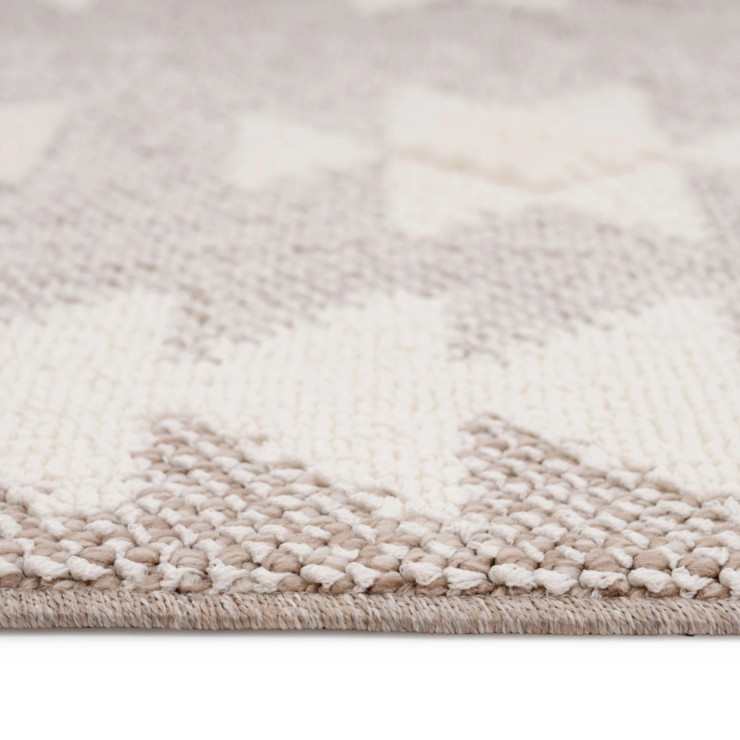 Grey Scandi Tribal Motif Rug - Bea 6 Grey Scandi Tribal Motif Rug - Bea - Image 4