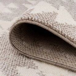 Grey Scandi Tribal Motif Rug - Bea 16 Grey Scandi Tribal Motif Rug - Bea -Kukoon Rugs Store flynn bea 02007