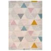 Pastel Pentagon Living Room Rug 1 Pastel Pentagon Living Room Rug -Kukoon Rugs Store harry multi 9893