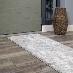 Modern Blue Abstract Geometric Living Room Rugs - Busby -Kukoon Rugs Store hatton busby blue 1 copy 5B2 5D