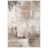 Distressed Abstract Beige Area Rug - Grace -Kukoon Rugs Store hatton grace beige cam 1 bedroom for web