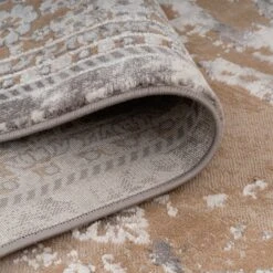 Traditional Distressed Beige Area Rug - Victoria -Kukoon Rugs Store hatton victoria beige cam 1 bedroom for web 5B5 5D