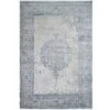 Blue Traditional Distressed Large Dining Table Rugs 1 Blue Traditional Distressed Large Dining Table Rugs -Kukoon Rugs Store hatton victoris blue 3