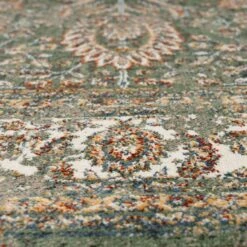 Sage Green Classical Runner Rug - Basila -Kukoon Rugs Store havana basila 01788 261cbe32 683f 4bd8 8ba0 34b211458593