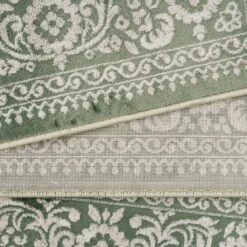 Green Ornate Medallion Rug - Jamila -Kukoon Rugs Store havana jamila 01772