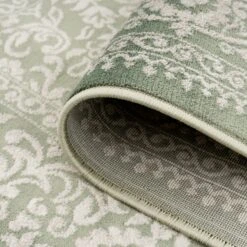 Green Ornate Medallion Rug - Jamila -Kukoon Rugs Store havana jamila 01774