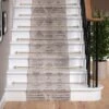 Neutral Diamond Pattern Stair Carpet -Kukoon Rugs Store ikaro lucas RRL stairs closer section 1ca69584 a3f3 4859 8bef 520061b2389a