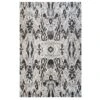 Soft Grey Ikat Living Room Rug -Kukoon Rugs Store ikat grey 4373