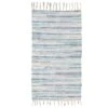 Pastel Striped Sustainable Recycled Cotton Rug
