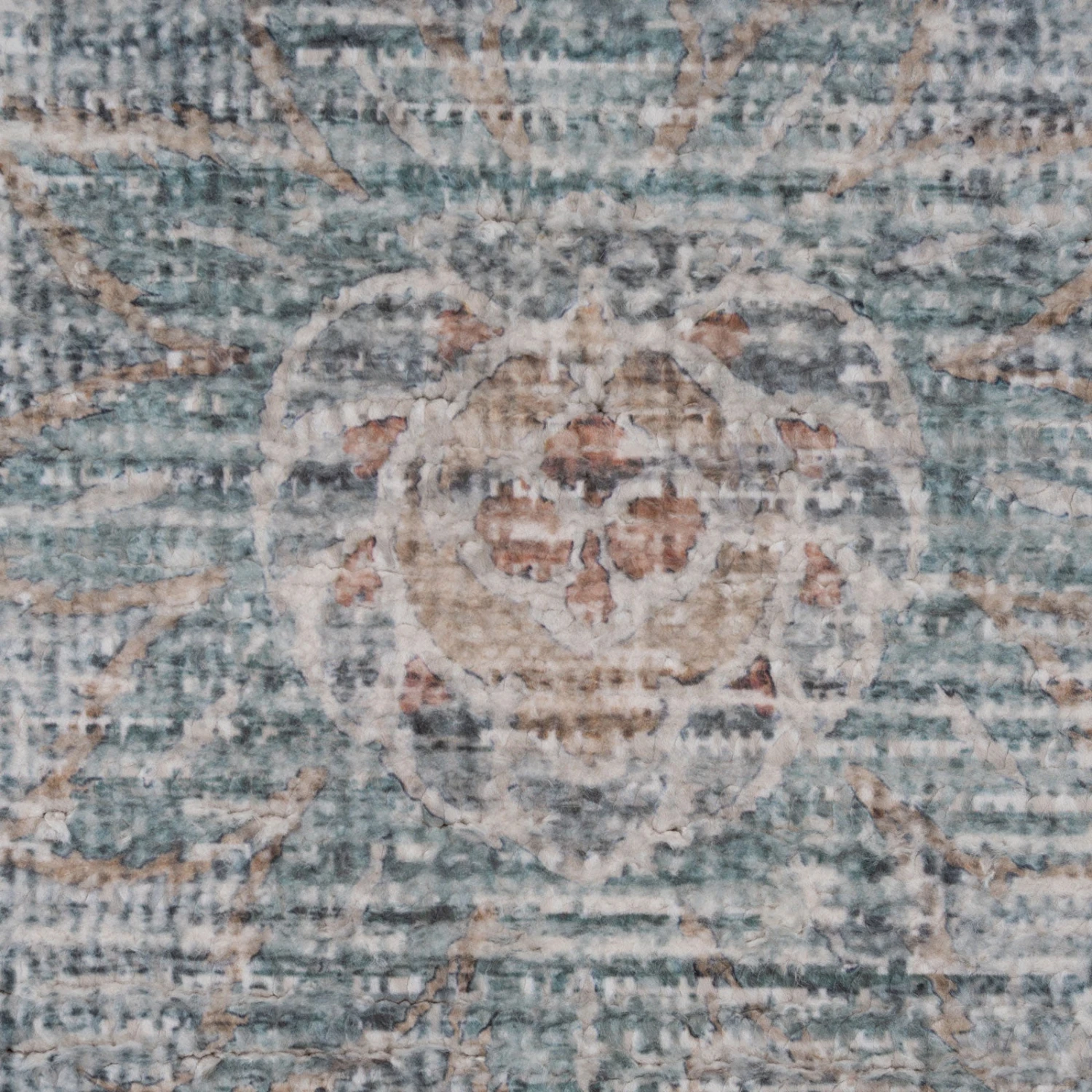 Vintage Blue Terra Floral Rug - Atticus 15 Vintage Blue Terra Floral Rug - Atticus - Image 13