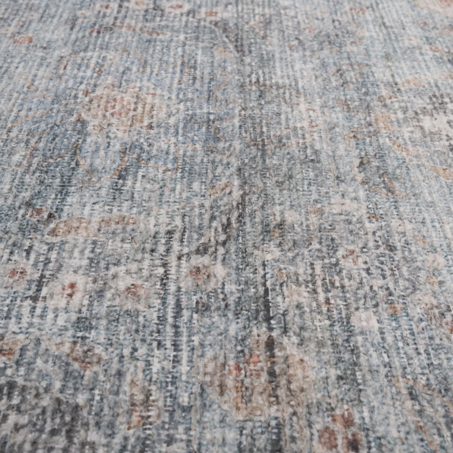 Vintage Blue Terra Floral Rug - Atticus 16 Vintage Blue Terra Floral Rug - Atticus - Image 14